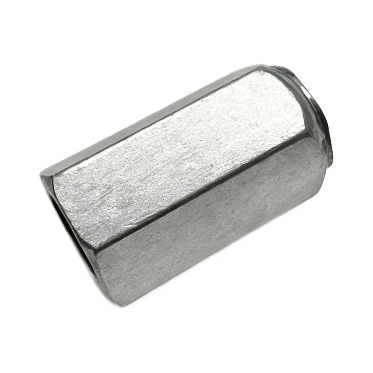 Sechskant-Kupplungsmutter-Gewindeverbinder für Stangenverbindung, Aluminiumprofil-Bauteile
