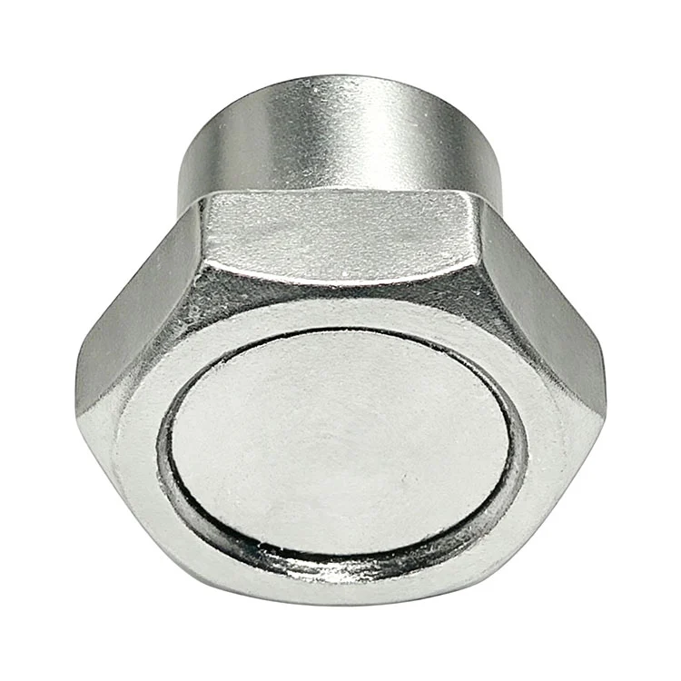 Steel Hex Coupling Nut With Flange For Industrial Threaded Fastener