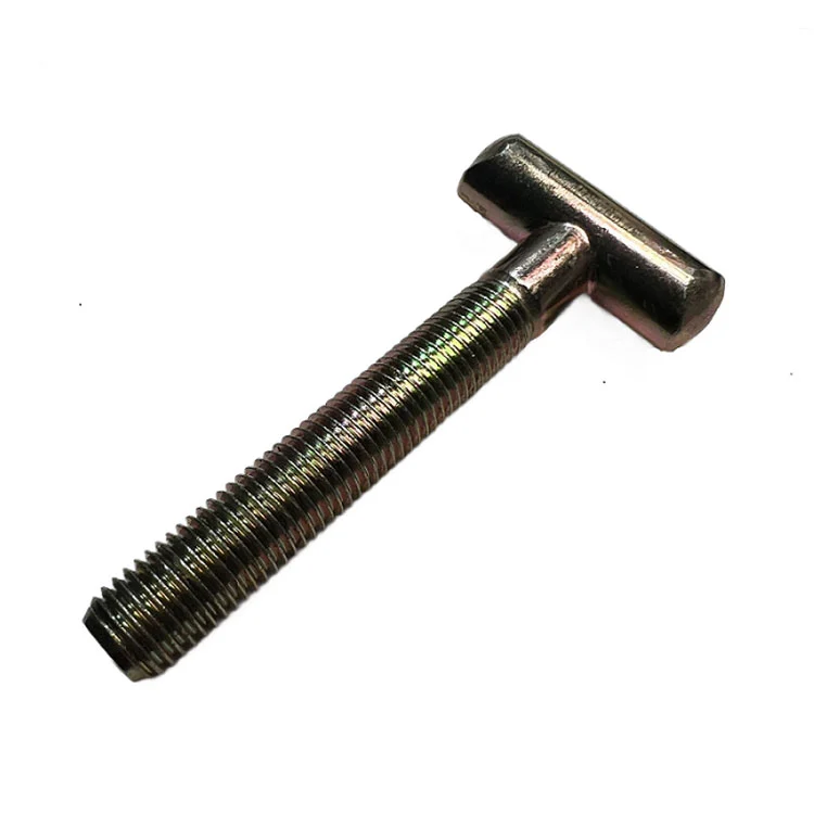 T-Bolzen für T-Nut-Aluminiumprofil mit gelber Verzinkung